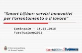 Smart l@bor servizi innovativi per orientamento e lavoro
