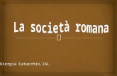 La società romana.