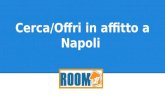 Cerco e offro stanza affitto Napoli | RoomUp facile gratuito veloce