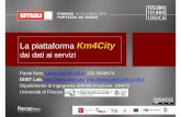 La piattaforma Km4City: dai dati ai servizi (SMAU 2015 Firenze), for smart city beginners