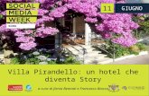 Hotel VillaPirandello: un hotel che diventa story