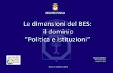 M. Bianco-Le dimensioni del BES: il dominio “Politica e Istituzioni”