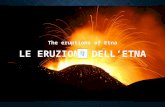 The eruption of Etna.
