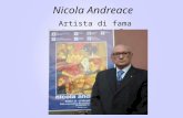 Nicola Andreace artista di fama internazionale