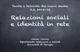 11 Relazioni sociali e identità in rete