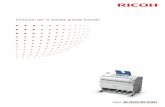 Brochure Ricoh Grande Formato Laser Aficio MP W2401 - W3601
