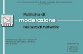 Politiche di moderazione nei social network