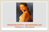 Radiomicrofono Archetto specializzato per fitness e aerobica