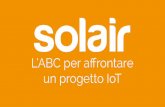L'ABC per affrontare progetto IoT con Solair