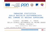 Scuola Secondaria Fresa-Pascoli, S. Di Matteo -  Indagine statistica sulla raccolta differenziata nel comune di Nocera Superiore