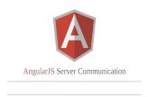 AngularJS: server communication
