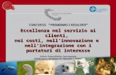 Eccellenza nel servizio ai clienti, nei costi, nell’innovazione e nell’integrazione con i portatori di interesse, Istituto Zooprofilattico Sperimentale dell'Abruzzo e del Molise