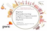 Digital Manufacturing:cogliere l'opportunità per il rinascimento digitale.