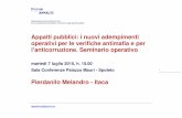 seminario SPOLETO - slides Avv. Pierdanilo Melandro
