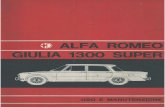 Libretto Alfa Romeo Giulia Super