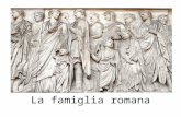 la famiglia romana