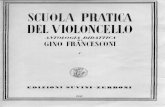 Gino Francesconi - Scuola Pratica Del Violoncello Vol 1