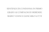 Mostro di Firenze : Sentenza Compagni Di Merende - Primo Grado (PDF Ricercabile)