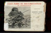 Dieci Anni Di Brigantaggio in Sardegna