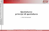 Quotatura 2 - Principi Di Quotatura