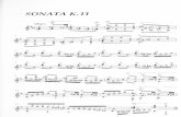 Scarlatti - Sonata K11 (L352)