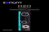 h2o Evolution II Sonum (It) Manuale Utente