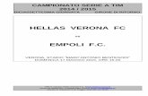 Hellas Verona-Empoli - 36 Giornata Serie A