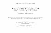Antonio Ghislanzoni La Contessa Di Karolystria