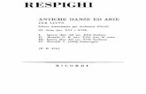 Respighi - Antiche Danze Et Arie Suite No. 3 Orch. Score