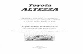 Toyota Altezza 98-2005 Rus