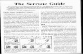 Serrane Guide