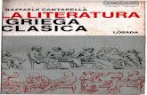 Cantarella Raffaele La Literatura Griega Clasica