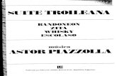 A.piazzolla - Suite Troileana Per Pianoforte