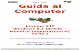 Guida al Computer - Lezione 147 - Windows 8.1 Update – Modifica Impostazioni PC Parte 1