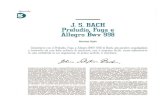 Bach Preludio Fuga Allegro BWV 998 (trascr. Gianluigi Giglio)