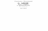 [Livro] Gaetano Donizetti - 6 Arei Per Canto e Pianoforte