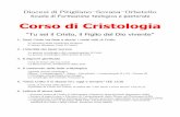 Corso di Cristologia, Diocesi di Pitigliano-Sovana-Orbetello, Scuola di Formazione Teologica e Pastorale