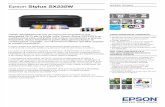 Epson Stylus SX235W Brochures 1