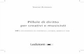 Pillole di diritto per creativi e musicisti - Aliprandi (2014)