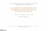 I Documenti Diplomatici Italia - VIII Serie - 1935-1939