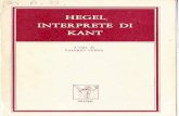A Cura Di Valerio Verra-Hegel Interprete Di Kant-Prismi (1981)