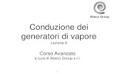 Corso Conduzione Generatori Vapore Lezione 9