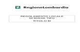 Regolamento Igiene Regione Lombardia