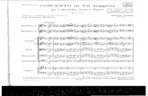 Vivaldi - Concerto in Sol Per 2 Mandolini - Partitura