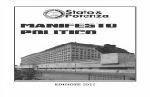 Manifesto politico Stato e PotenzaS