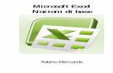 Microsoft Excel - Nozioni Di Base