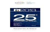 EURISPES Sintesi Rapporto Italia 2013