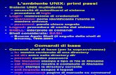 Ambiente UNIX - Primi_passi
