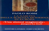 Rossi Paolo-La Nascita Della Scienza Moderna in Europa