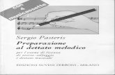 Sergio Pasteris_Preparazione Al Dettato Melodico_EDIZIONI SUVINI ZERBONI-MILANO